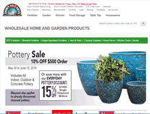 Tablet Screenshot of downtoearthdistributors.com